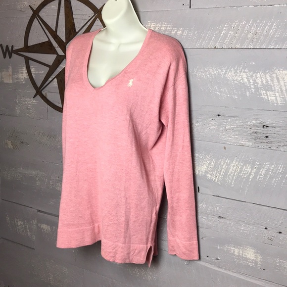 Polo Vneck sweater - Picture 2 of 5